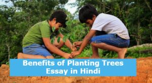Benefits of Planting Trees Essay in Hindi
